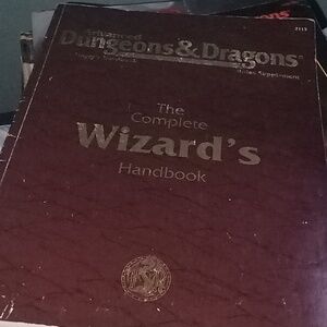 Advanced Dungeons & Dragons The Complete Wizard's Handbook.